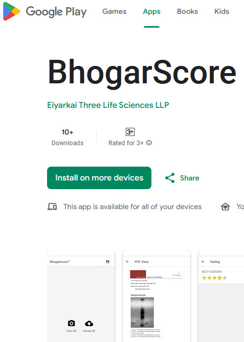 BhogarScore